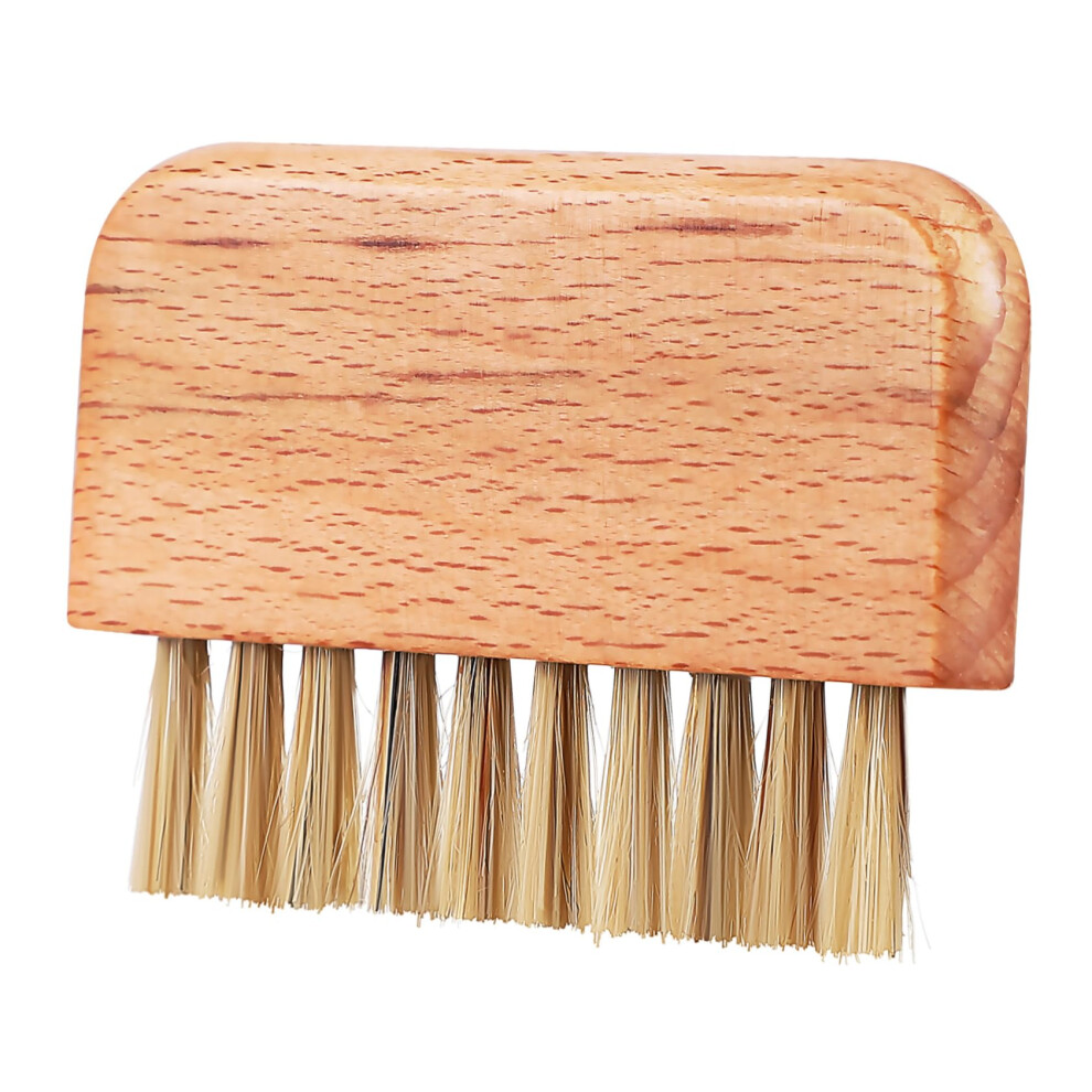 Wooden Nail Brush with Stiff Bristles for Deep Fingernail and Toenail Cleaning Hand Foot Care
