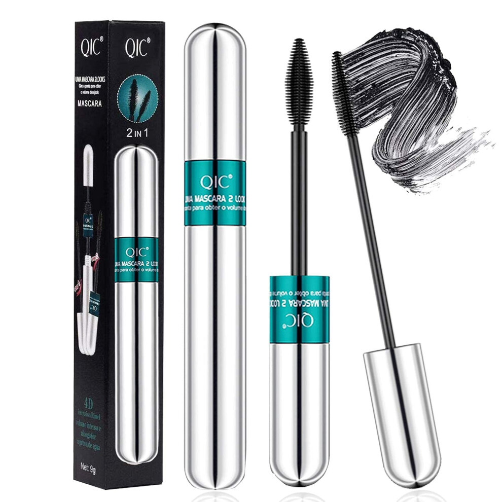 Brown 4D Lash Extension Mascara Light Volumizing And Lengthening Long Lasting Clump Resistant