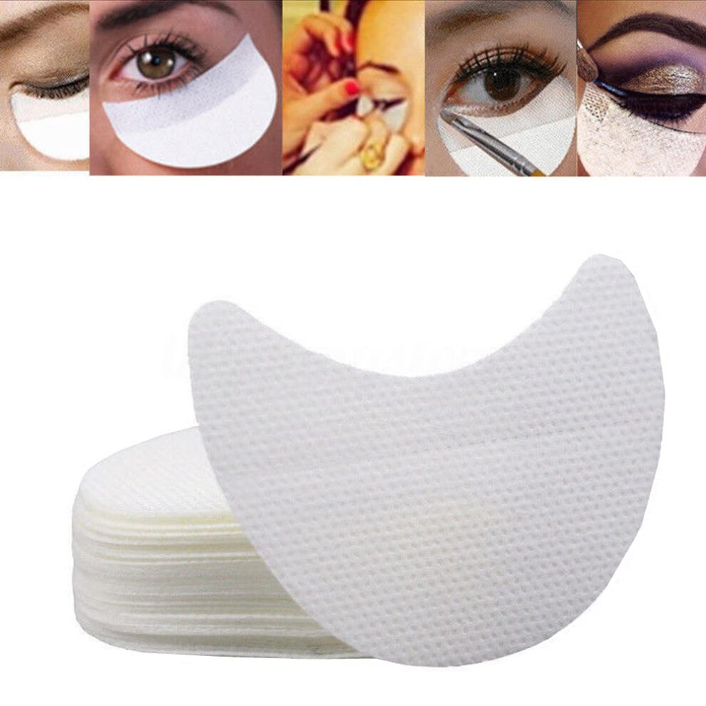 Eyeshadow Shields Disposable Under Eye Makeup Pads SelfAdhesive Fallout Protector 50pcs