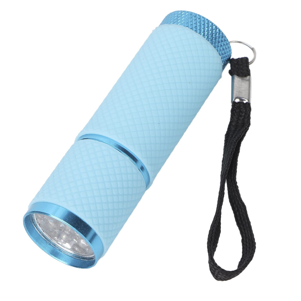 Nail Lamp LED Nail Dryer for Fast Rhinestone Fixation, Durable Aluminum, Compact Blue Design
