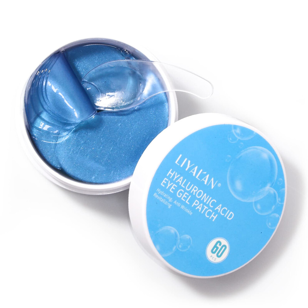 Dark Hyaluronic Under Eye Patches For Circles Puffiness Relief And Hydration 60Pcs