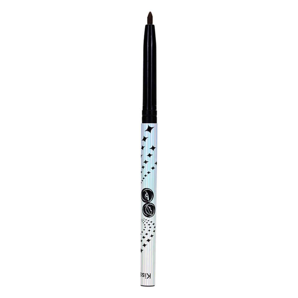 Waterproof Gel Eyeliner Pencil Smudge Proof Long Lasting Color Dual Use for Eyes and Lips