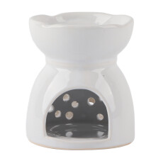 Diffusore di aromi tridimensionale a forma di fiore, bruciatore di oli essenziali, scaldacera in ceramica per i tuoi spazi da sogno, ideale per feste