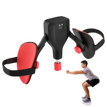 Pelvic Floor Trainer 360 Degree Adjustable Hip Trainer With Counter Leg Workout Equipment For Women And Men Hidden Black