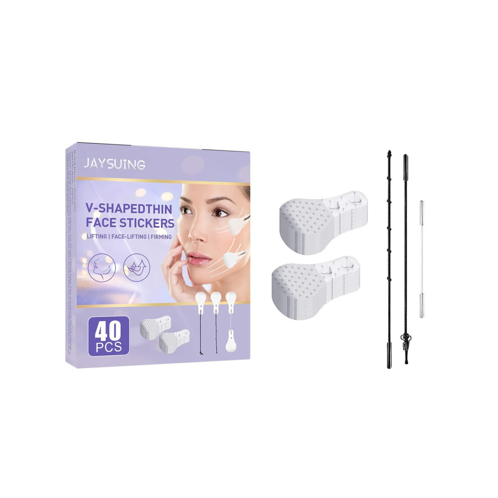 Invisible Face Lift Tape with Waterproof Elastic Fit for Instant VShape and Double Chin Lift