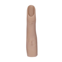 Silicone Practice Finger with Realistic Skin Texture for DIY Nail Art Training and Display