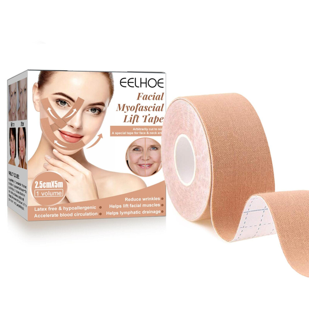 Face Lift Tape for Wrinkles and Sagging Skin, Instant Facial Lifting, Neck and Jawline Lift