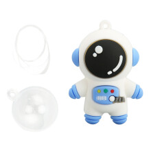 Pelota antiestrés con temática espacial, pelota de plastilina con astronautas, juguete antiestrés flotante interactivo con flotabilidad ajustable