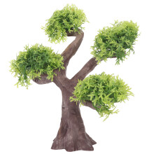 Arbore bonsai artificial, plantă Zen în ghiveci, decor pentru casă, verde, ecologic, miniatură, stil japonez, verdeață artificială pentru