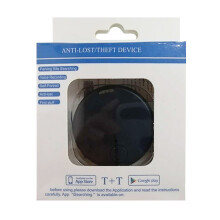 Mini traceur GPS pour objets perdus, compact et anti-perte, avec alertes en temps réel et lecture de l'historique des déplacements. Compatible iOS