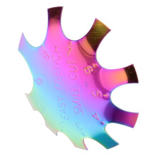 Nail Art Stamping Plates Set with Reusable Stainless Steel Crystal Effect Template for Manicure