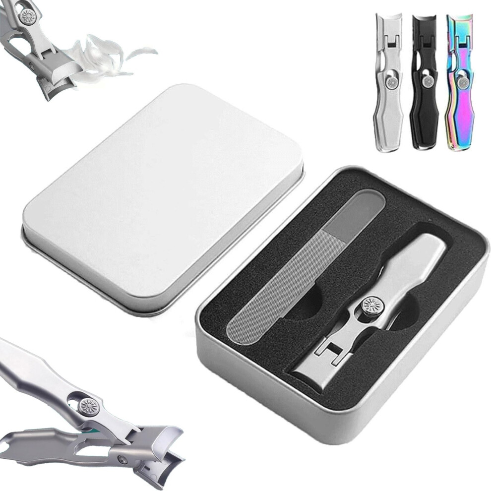 Heavy Duty Toenail Clippers for Thick Nails Seniors, Ultra Sharp Stainless Steel with Catcher