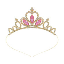 Heart Crown Headband Blingbling Glitter-gold powder diamond