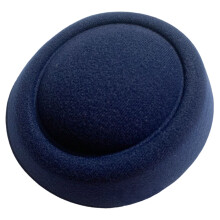 Airline Crew Hat Base Stage Show Costume Hat Base for-navy blue