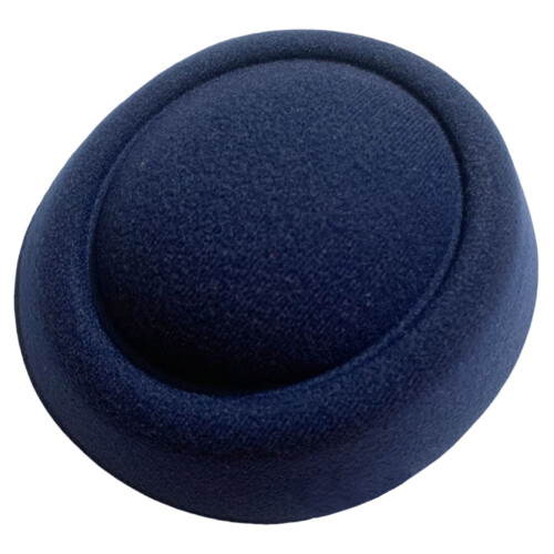 Airline Crew Hat Base Stage Show Costume Hat Base for-navy blue
