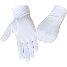 2 stuks luxe displayhandschoenen zachte- Gesp aan de zijkant L