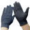Antislip gestippelde handschoenen Formele smoking-Zwarte M 1