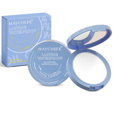 Face Powder Waterproof Translucent Pressed Powder Compact 04 LongLasting Oil Control Brightening Finish