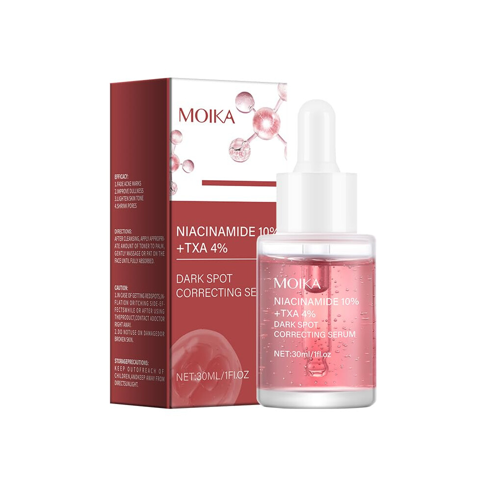 Niacinamide 10% and Hyaluronic Acid Face Serum with TXA for Hydration, Pore Minimizing, Brightening Skin 1Fl Oz