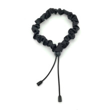 Geen slip haarbanden voor dames Verstelbare Afro Puff