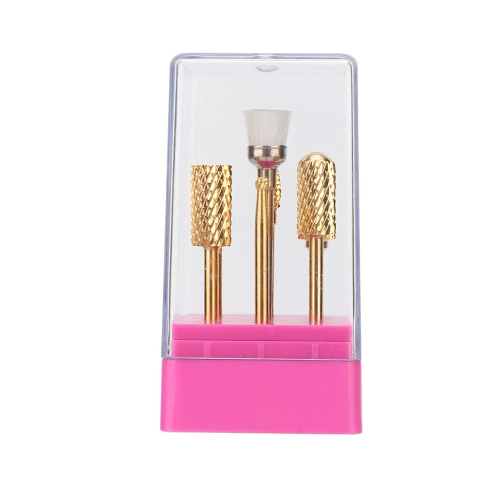 Long Service Life Nail Drill Bits, Universal Shank Size For Manicure Pedicure, Reshape Nail Contour With Ease For Halloween Parties For Nightclubs