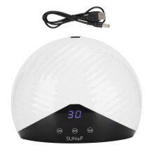 Home Nail Salon Companion, 36W UV LED-nageltork med dubbel ljusteknik, automatisk sensor och LCD-display för anpassningsbara härdningssessioner, Env