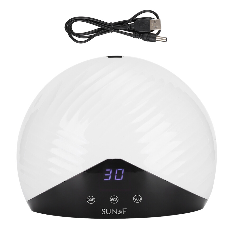 Light Home Nail Salon Companion, 36W Uv Led Nail Dryer With Dual Technology, Automatic Sensor & Lcd Display For Customizable Curing Sessions, Env