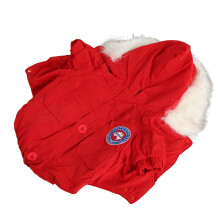 Capa de chuva para cães com abertura para coleira, capuz, design de camada dupla, resistente ao vento, cordão ajustável, forro de lã e
