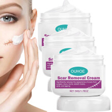 Scar Removal Cream and Advanced Scar Gel for Face Body Leg, Moisturizing , 3pcs
