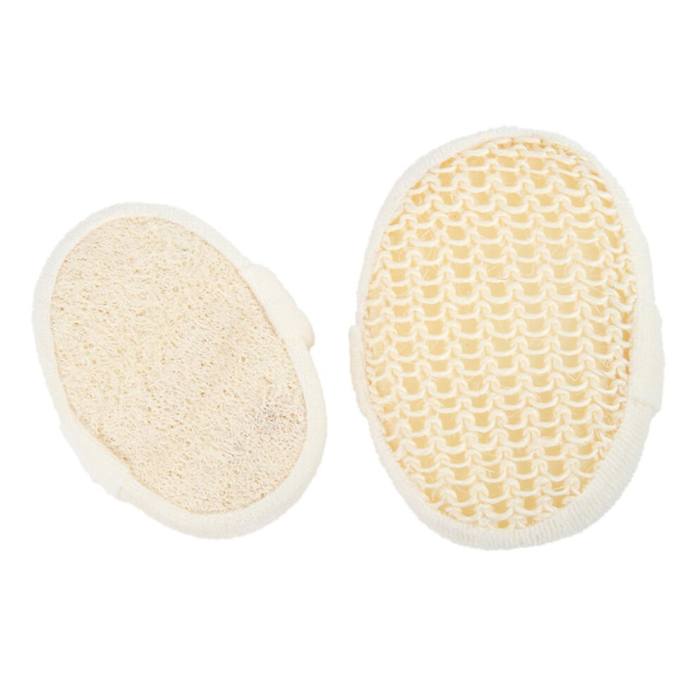 Bath Body Brush and Loofah Shower Scrubber Set for Gentle Skin Exfoliation and Deep Cleaning