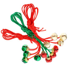 36pcs Creative Christmas Bell Necklaces For Boys And Girls Party Decor Festive Hanging Bell Pendants And Home Decoration