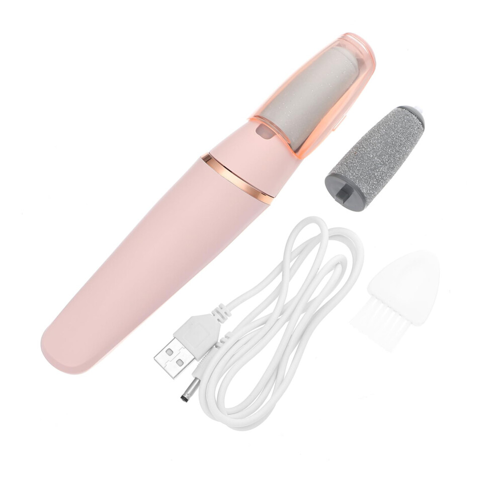 Electric Foot File and Callus Remover Set for Dry Cracked Heels Rechargeable Pedicure Tool