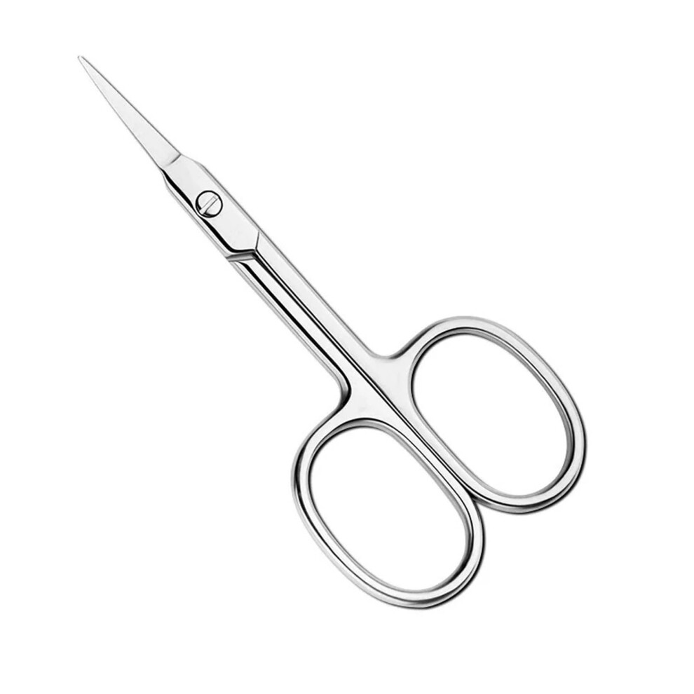 Curved Tip Blade Cuticle Scissors Nail Clippers Trimmer Stainless Steel Eyebrow Tools Dead Skin Remover
