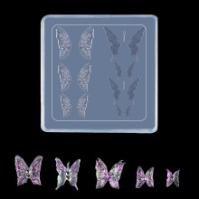 Nail Art Silicone Mold 3D Embossing Tool for SalonQuality Nail Designs and Home Use