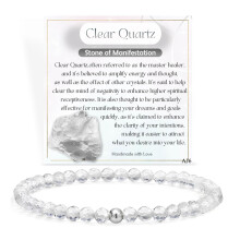 Pulseira de cristal de ametista natural com contas de prata 925, cordão elástico extensível, joia relaxante com contas para mulheres, ideal para