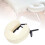 Adjustable Massage Table Face Cradle with Pillow, Ergonomic PU Leather Spa Bed Headrest, White 4