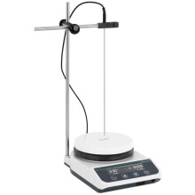 Magnetische verwarmde agitator - HELLOSHOP26 - 2 L - 50-1500 t/min - Aluminium - Keramiek