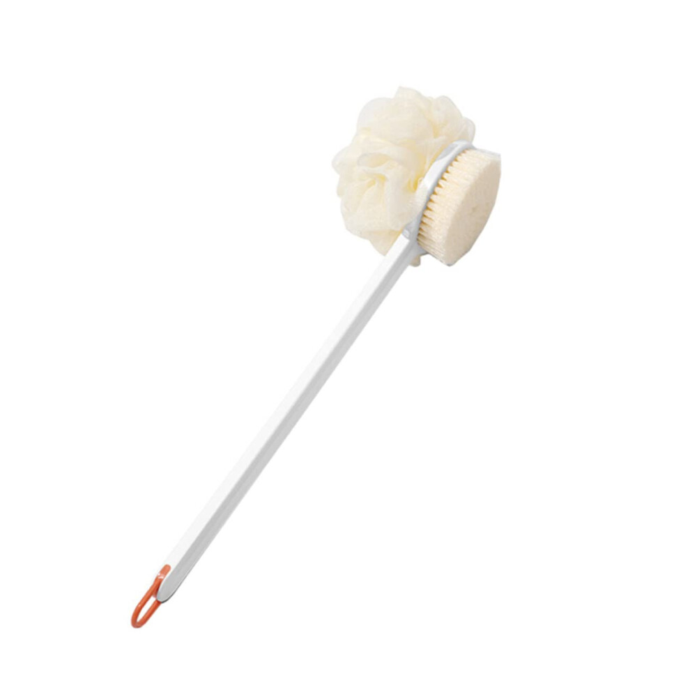 Long Handle Back Scrubber Bath Brush with Soft Bristles for Deep Cleaning and Gentle Exfoliation