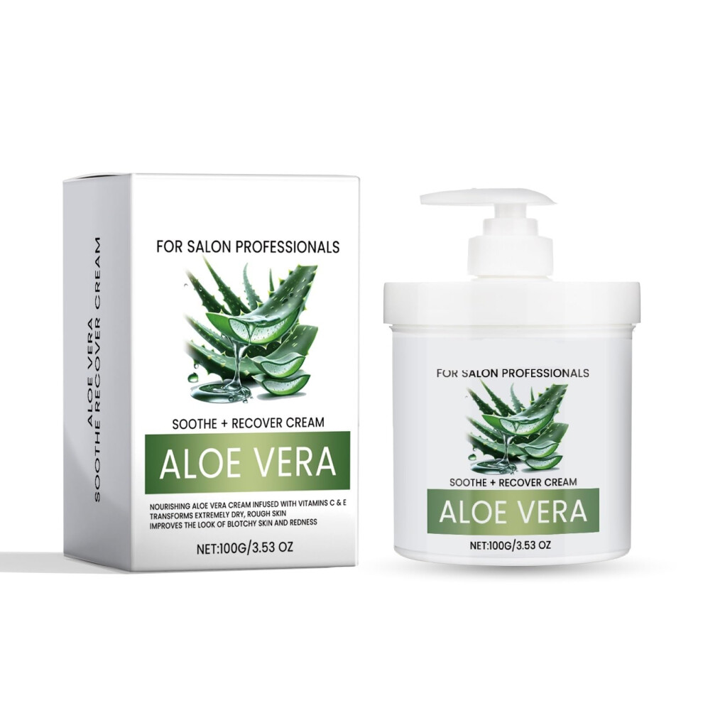 Cream Aloe Vera Moisturizer Hydrating Gel For Acneprone Sensitive Skin With Deep Soothing Care 1Pc