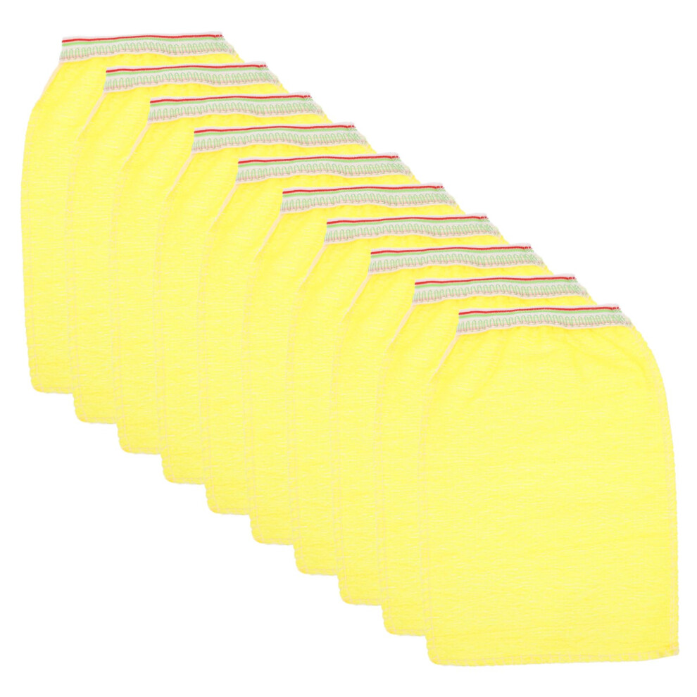 25Pcs Disposable Exfoliating Bath Gloves for Gentle Skin Care and TravelFriendly Shower Use