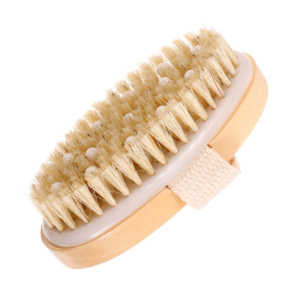 Bath Body Brush with Soft Bristles for Gentle Exfoliation and Deep Cleansing, Shower Back Scrubber