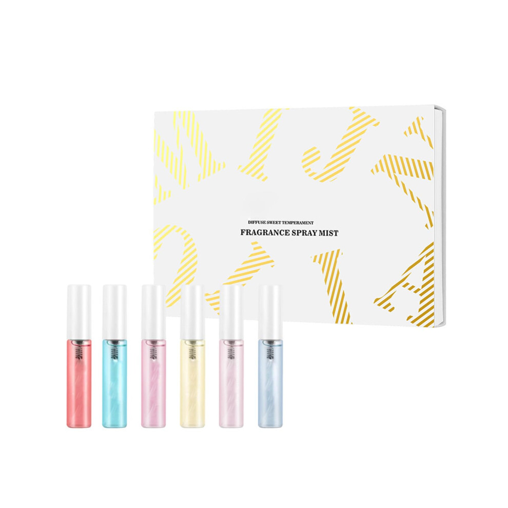 Perfume Gift Set for Women with LongLasting Fragrance, Compact Travel Size, Six Unique Scents