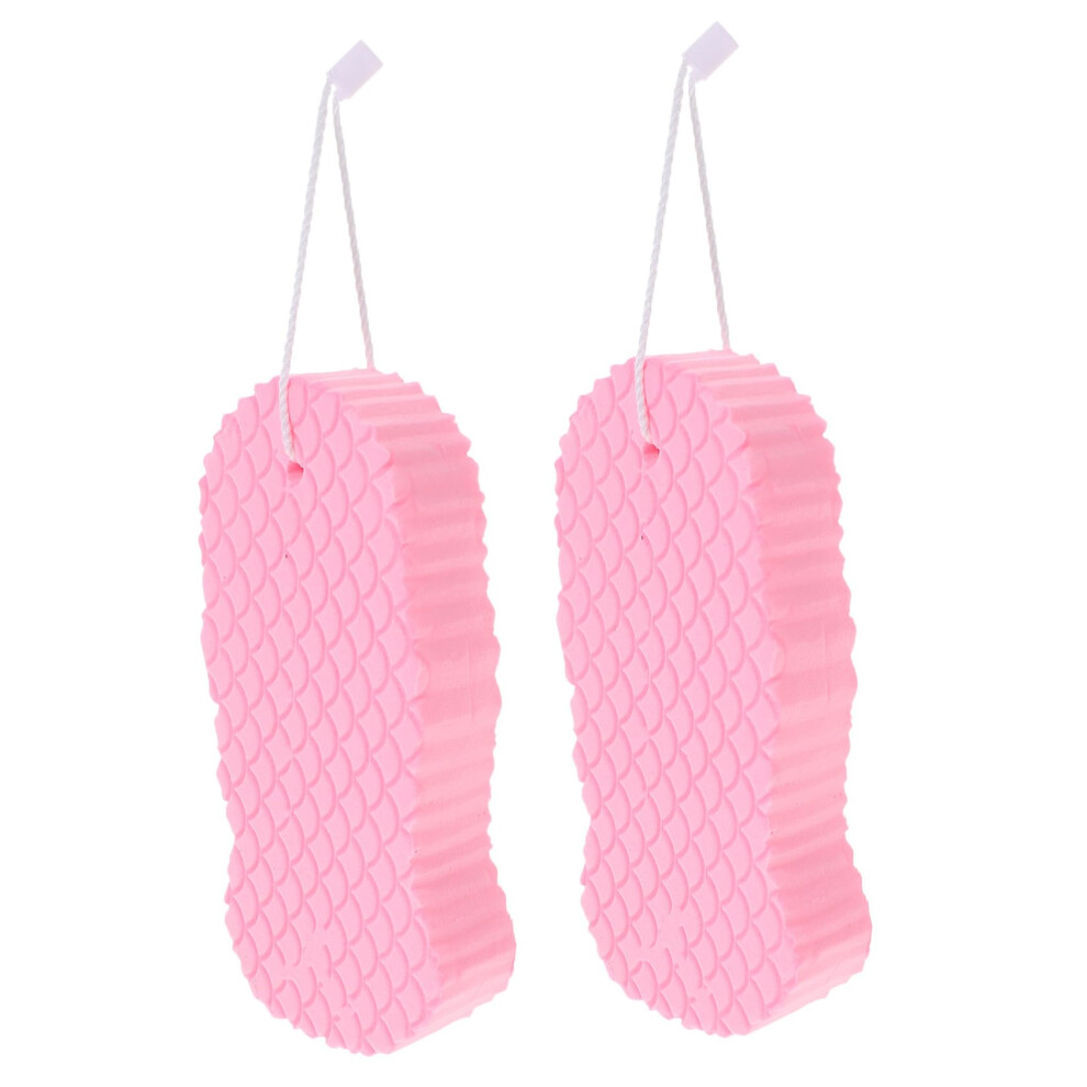 Soft PVA Bath Sponge and Body Scrubber Set for Newborns Gentle Skin Care and Full Body Exfoliation