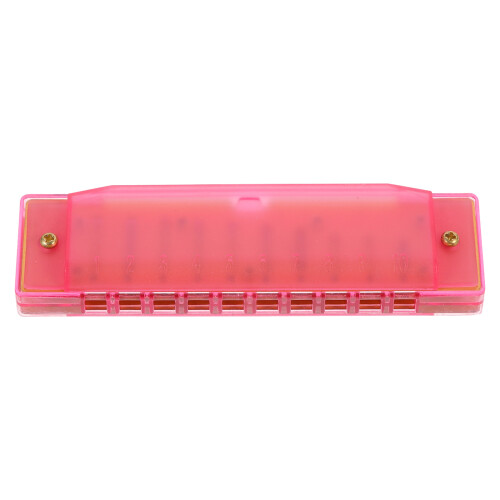 2Pcs Durable Harmonica Plastic Mouth Organ Beginner Toy