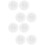 8Pcs Women Inverted Breast Corrector Puller Transparent Durable 5