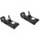 2Pcs Atv Motorcycle Engine Stator Cover Black Aluminum Protection Case 6