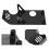 2Pcs Atv Motorcycle Engine Stator Cover Black Aluminum Protection Case 11