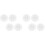 8Pcs Women Inverted Breast Corrector Puller Transparent Durable 2
