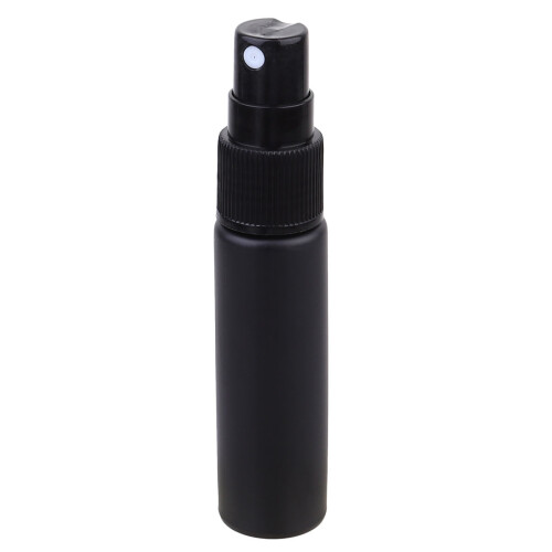 60Pcs Black Mini Glass Spray Bottles Reusable Portable Perfume Storage
