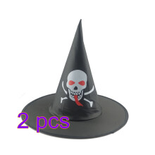 2Pcs Festive Witch Hats Lightweight for Masquerade Party and Cosplay